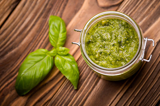 istock Diy homemade radish leaves pesto 496479878