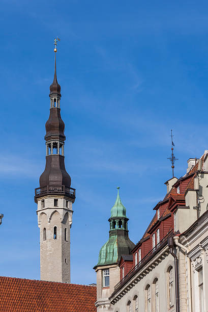 istock Towers In Tallinn Medieval Town 496483118