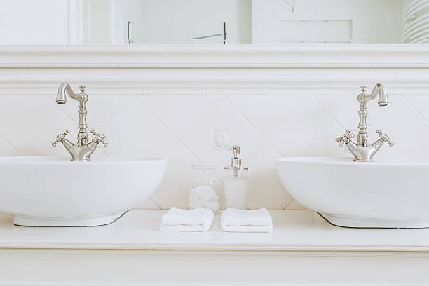 istock Luxury bathroom in the house 496483546