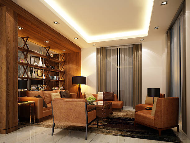 istock 3d render of interior living room 496484634
