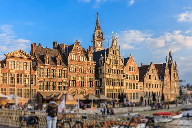 istock Ghent - The Graslei, Belgium 496485544