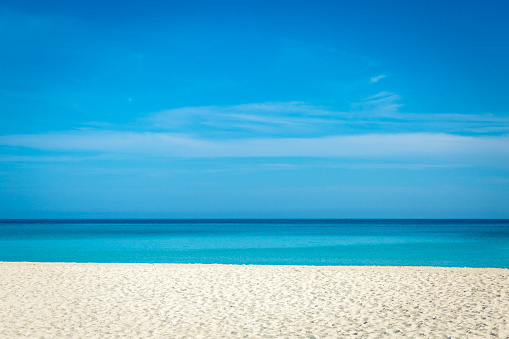 Beautiful summer day on the beach