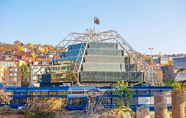 Carl-Zeiss Planetarium Stuttgart stock photo