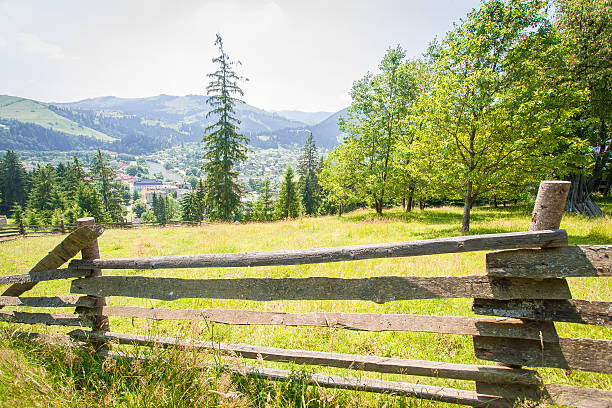 istock old fence in the mountains 496488140