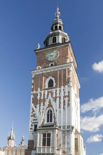 istock Poland, Krakow, Main Market, Town Hall Tower, Sunlit 496488242