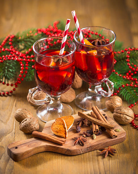 istock Glasses of mulled wine 496489342