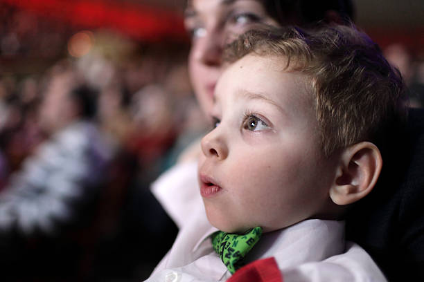 istock Astonished child at circus 496490994