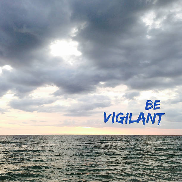 istock Be Vigilant motivational nature scene 496491420