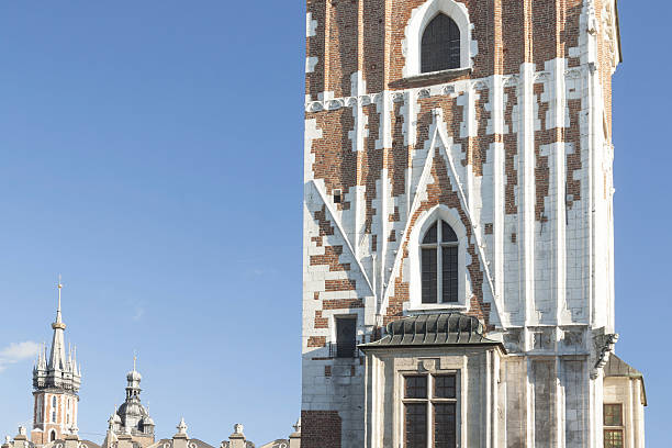 istock Poland, Krakow, Main Market, Town Hall Tower, Sunlit 496491586