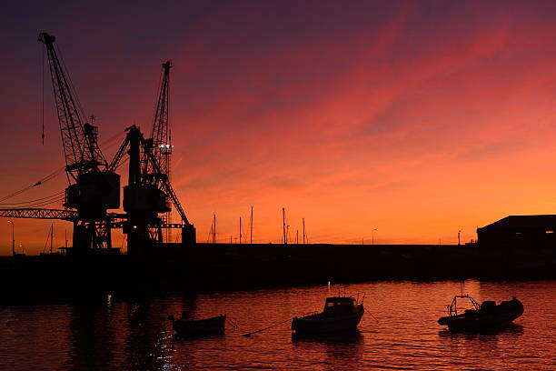 istock Autumn sunset, Jersey, U.K. 496493160