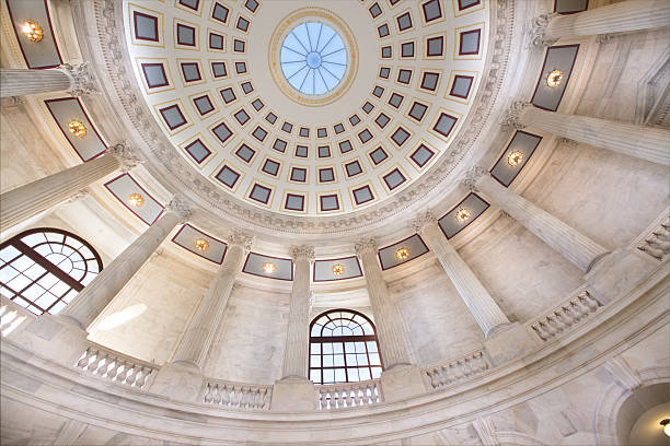 istock United States Senate Russell Office Building Rotunda Ceiling 496495102