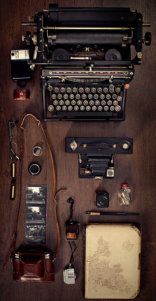 istock Still Life Aerial View of Camera Equipment 496513752
