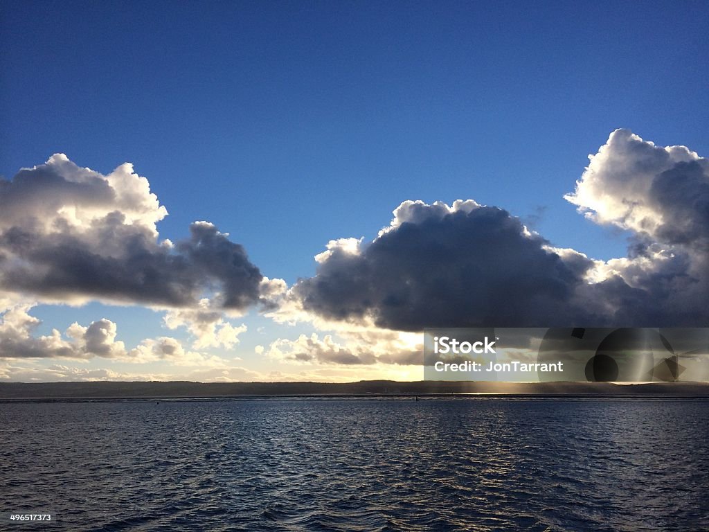 High Tide River Dee in North Wales/North West England Beach Stock Photo