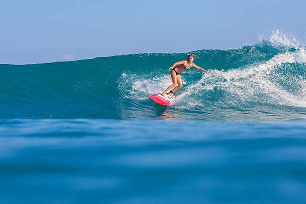 istock Surfing a Wave. Bali Island. Indonesia. 496517387