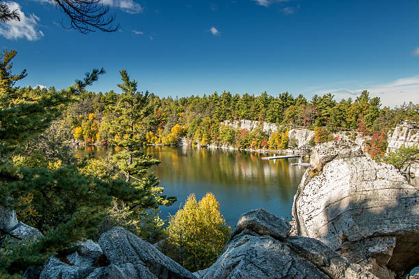 istock Mohonk Lake, New York 496517502