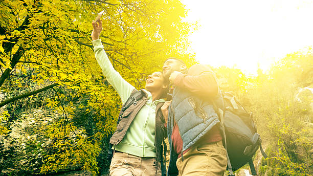istock Couple in the wood 496518346