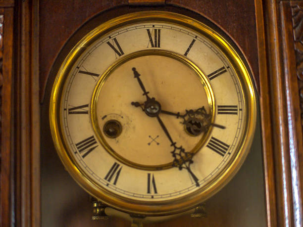 istock Beautiful Swiss antique pendulum watch 3 496520294