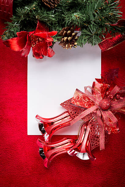 istock Letter to Santa Claus. Christmas red decorations 496521814