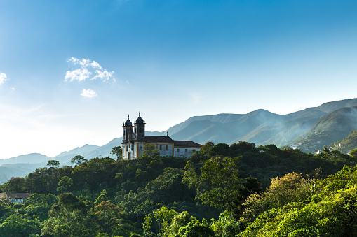 Iglesia en Ouro Preto, Minas Gerais, Brasil photo