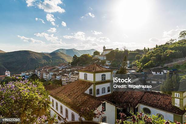 The Beautiful City Of Ouro Preto In Minas Gerais Brazil Stock Photo - Download Image Now
