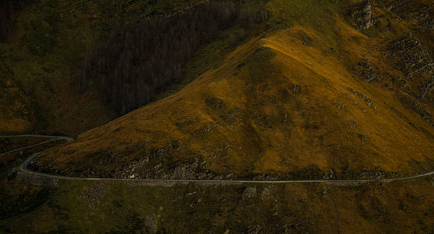 istock The road through the mountains. 496526120