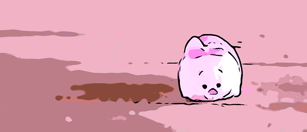 pink pig background