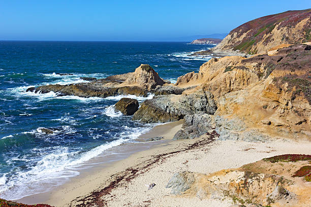 istock Scenic view on Pacific coastal line, California, USA. 496544040