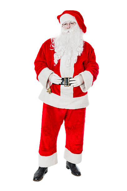 istock Christmas Santa Claus Isolated on White Background 496545354
