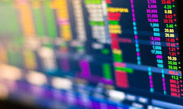 istock Stock market graph and tecnical analysis stock 496546414