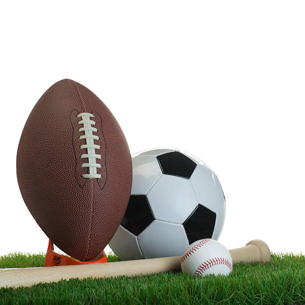 istock Balls and Sports on White 496549602
