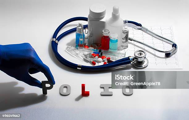 Polio Stock Photo - Download Image Now - Polio Vaccine, Polio, Injecting