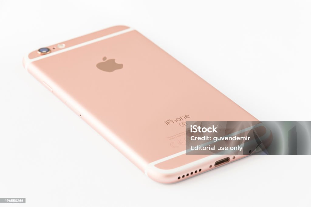 Rose Gold Iphone 6s Stock Photo - Download Image Now - 2015, Apple  Computers, Big Tech - iStock