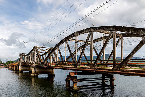 istock Bridge in Kampot, Cambodia June 2015. 496550734