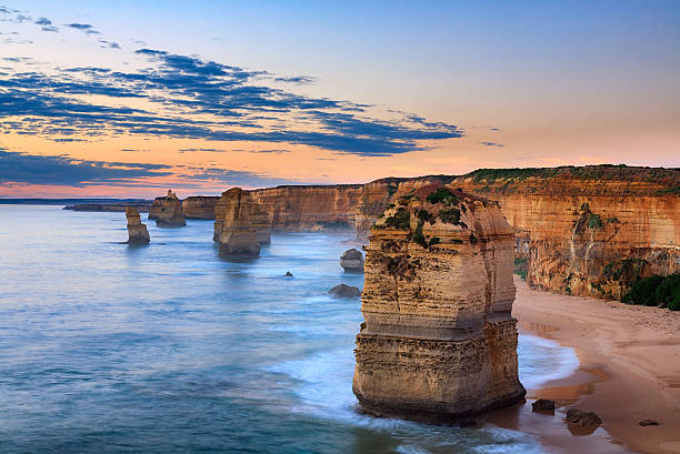 Twelve Apostles, Port Campbell National Park at sunset