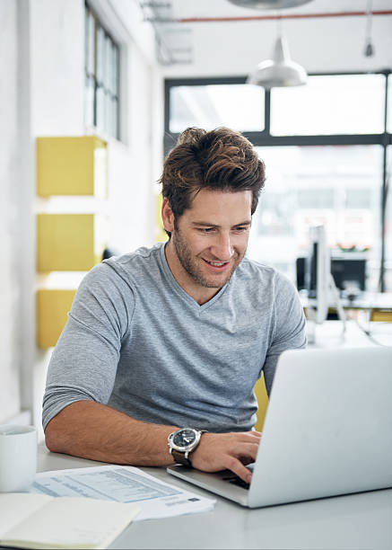 istock Typing up a new plan of action 496554304