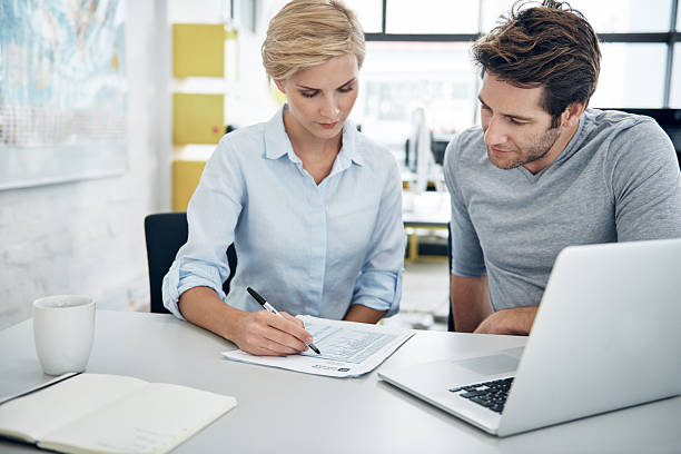 istock Going over the finer details 496554346
