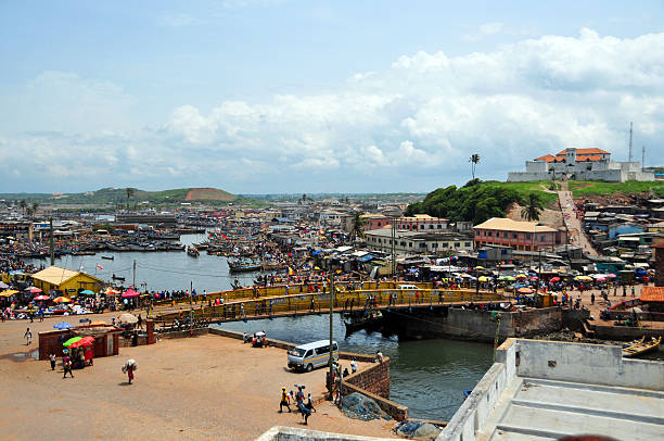 Cape Coast Cityscape, Ghana, West Africa