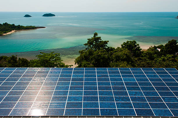 célula solar - fuel cell solar panel solar power station control panel fotografías e imágenes de stock