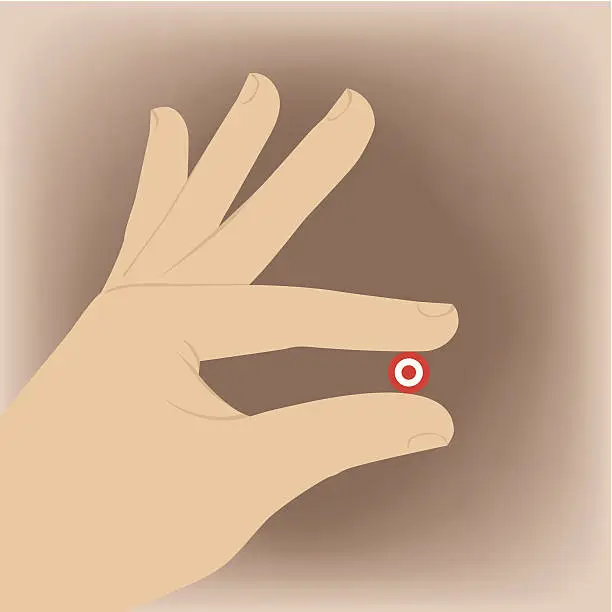 Vector illustration of Small Target