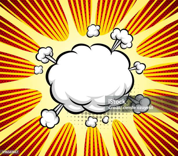 Exploding Boba Cartoon Blank Exploding Bubble Stock Illustration - Download Image Now ...