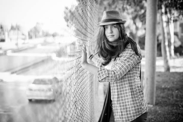 istock Teenager Outdoors Portrait 496563527