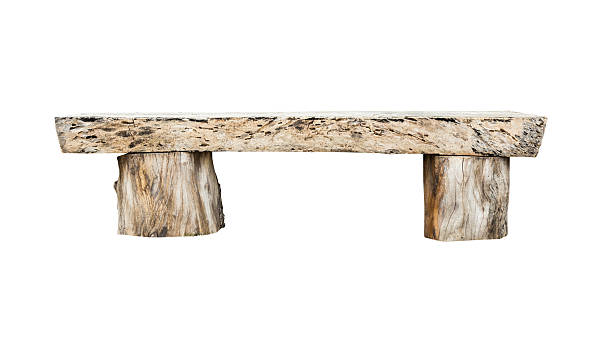 istock wooden bench isolated on white background 496568422