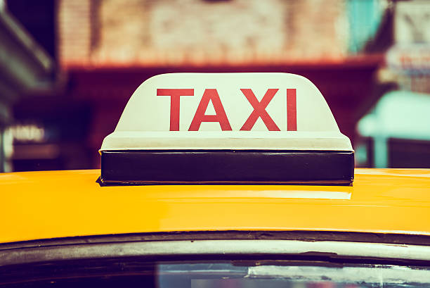 istock Taxi sign 496570610