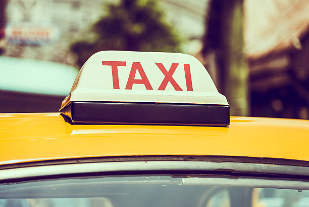 istock Taxi sign 496570668