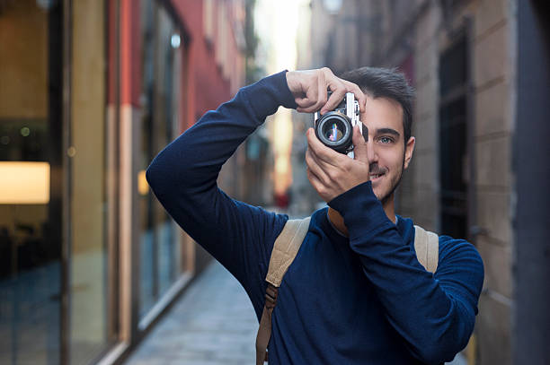 istock Tourist taking photos 496578744