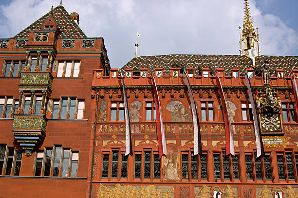 istock Town hall of Basel 496583119