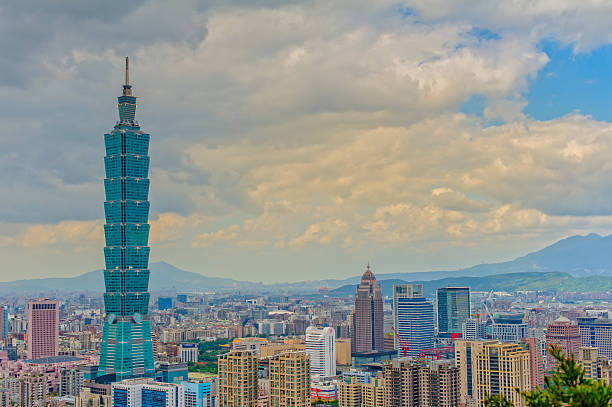 istock Skyline of Taipei city 496583513