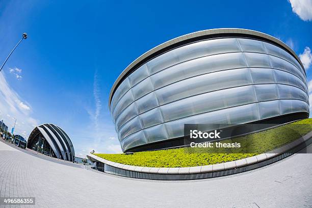 The Scottish Hydro Arena Glasgow Stock Photo - Download Image Now - Architecture, Blue, Building - Activity