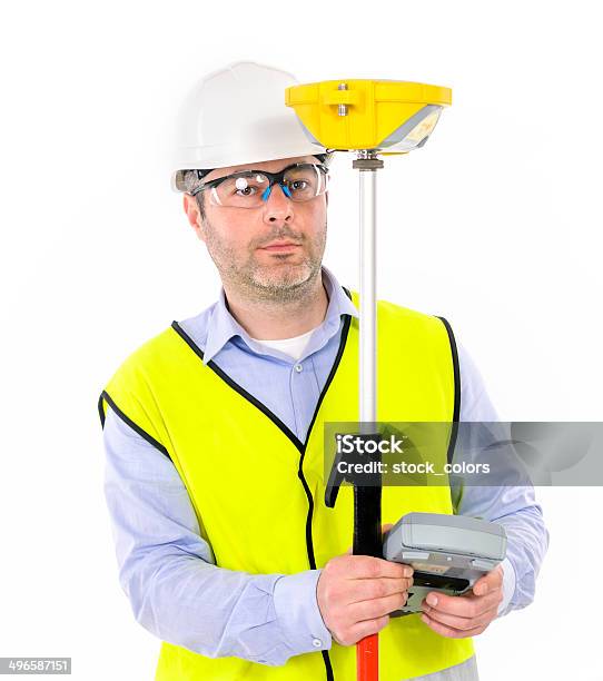 Enginner Portrait Stock Photo - Download Image Now - Men, Studio Shot, Waistcoat