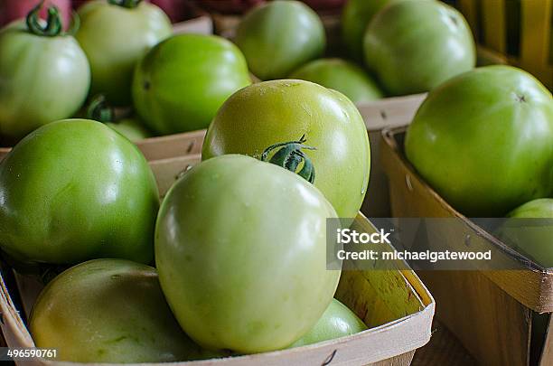 Green Tomatoes Stock Photo - Download Image Now - Food, Green Tomato, Horizontal